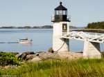 Iconic lighthouses dot the coastline - Marshall Point Light is 2.8 miles away 